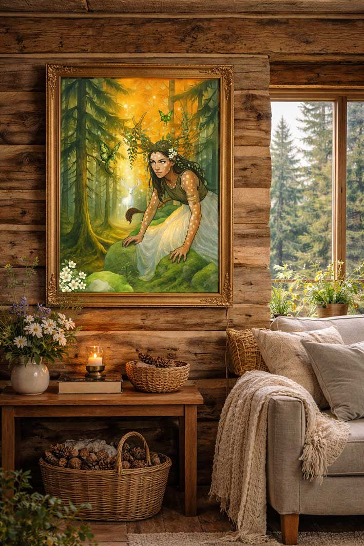 Atagudinnan – Fine Art Print | Månsystrarnas återkomst