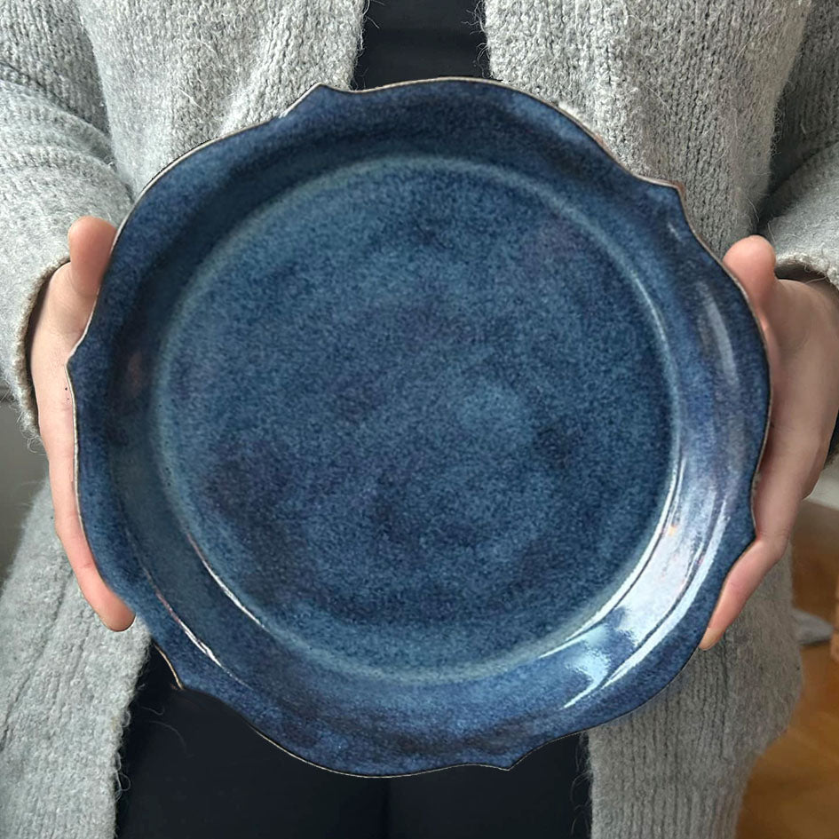 Ava mattallrik (i flera färger)