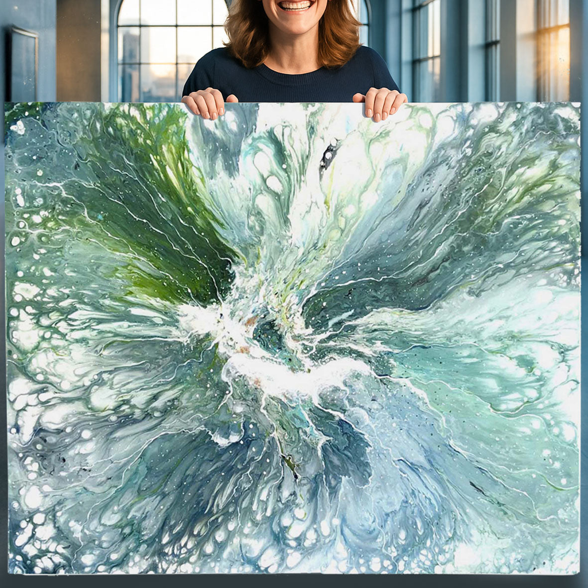ORIGINALKONSTVERK: Universe 150x120 cm