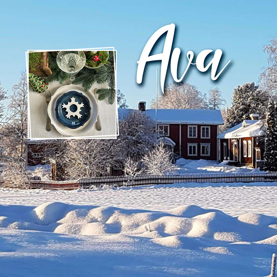 Ava assiett (i flera färger)