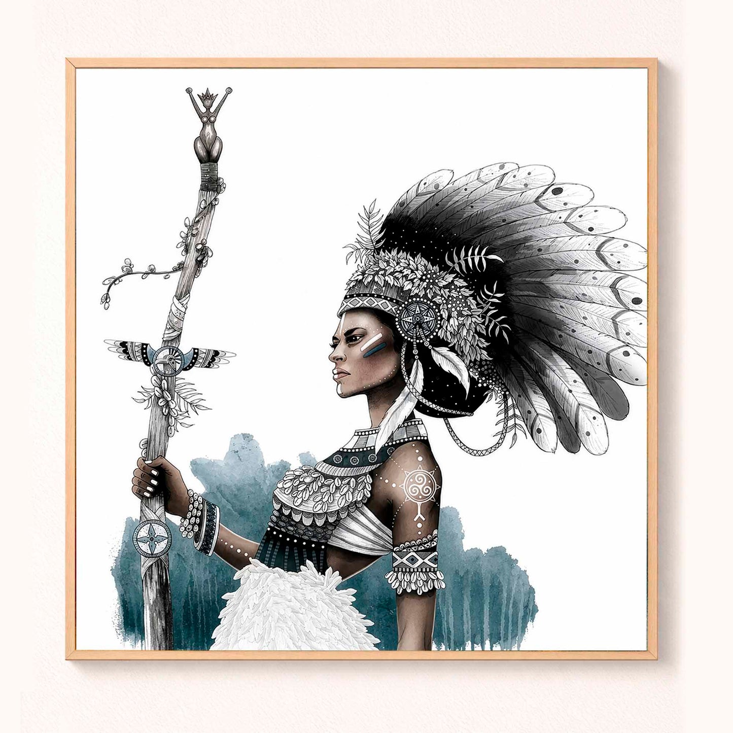 Eldväktaren — Fine Art Print | Vildmarkens systrar