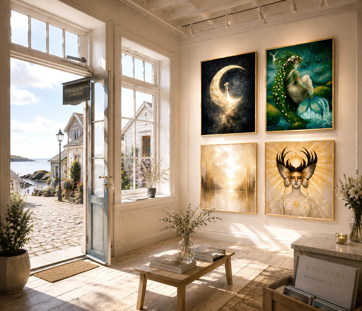 Galleri med fine art prints från Studio Vintrafors, Råå 