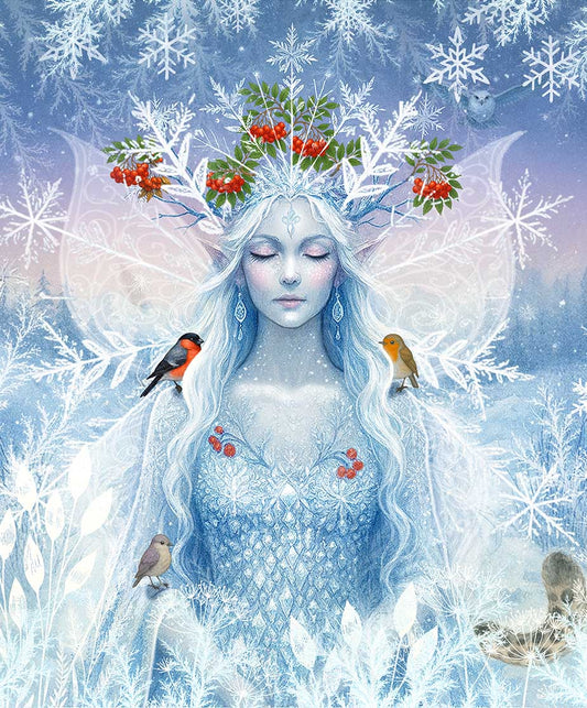 Isgudinnan — konstprint