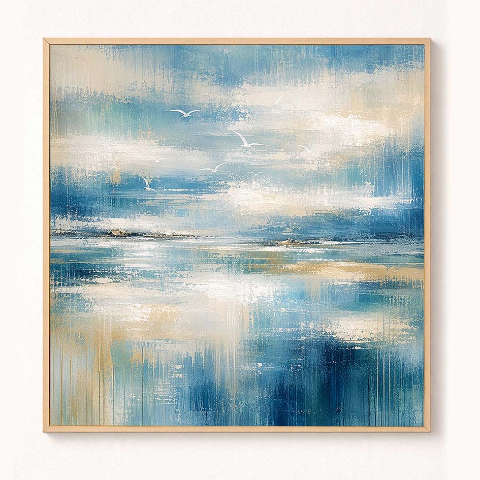 Råå strand – Abstrakt Fine Art Print  | Råå