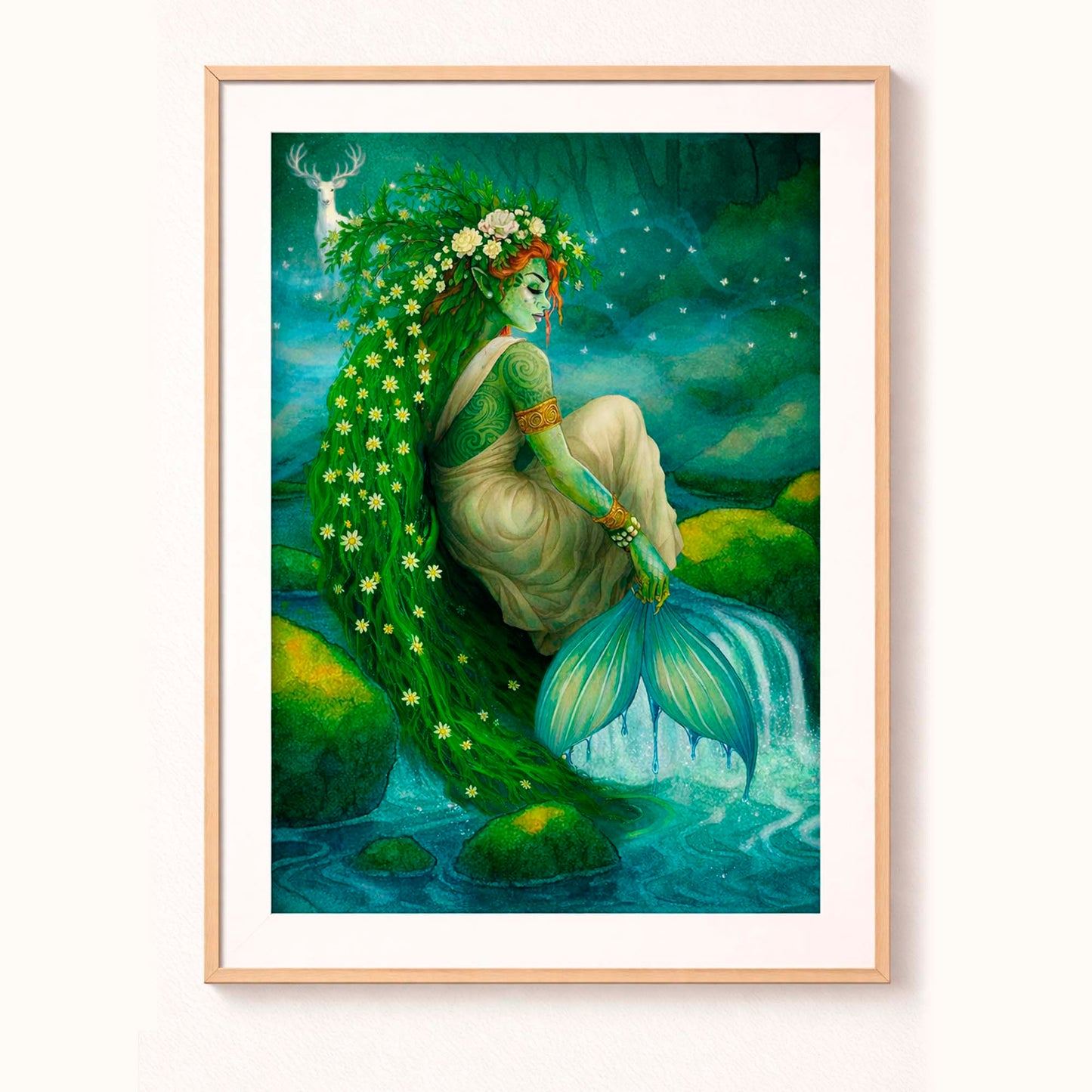 Tystvattengudinnan – Fine Art Print | Månsystrarnas återkomst
