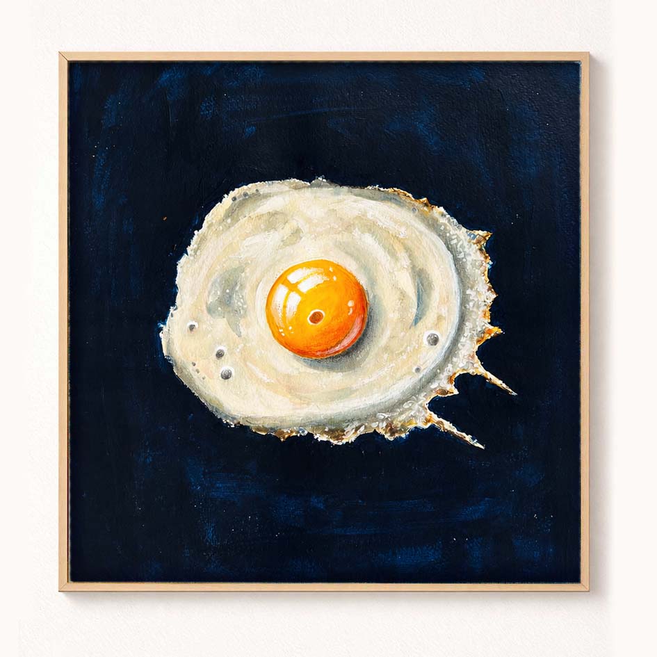 ORIGINALKONSTVERK: Söndagsbrunch 30x30 cm