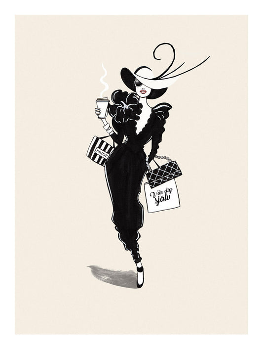 Modelejon Pride - konstprint