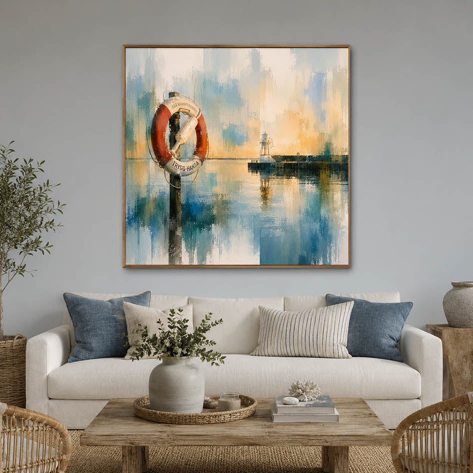 Råå hamnfyr – Abstrakt Fine Art Print  | Råå