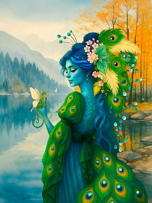 Gryningsgudinnan — konstprint