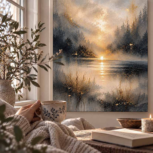 Skymningsfält – Fine Art Print | Månsystrarnas återkomst