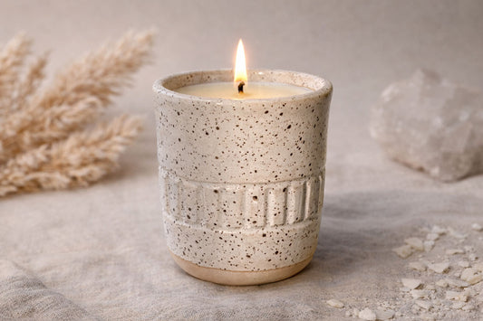 Skymningsljus  – Doftljus i handgjord keramik av 100% sojavax