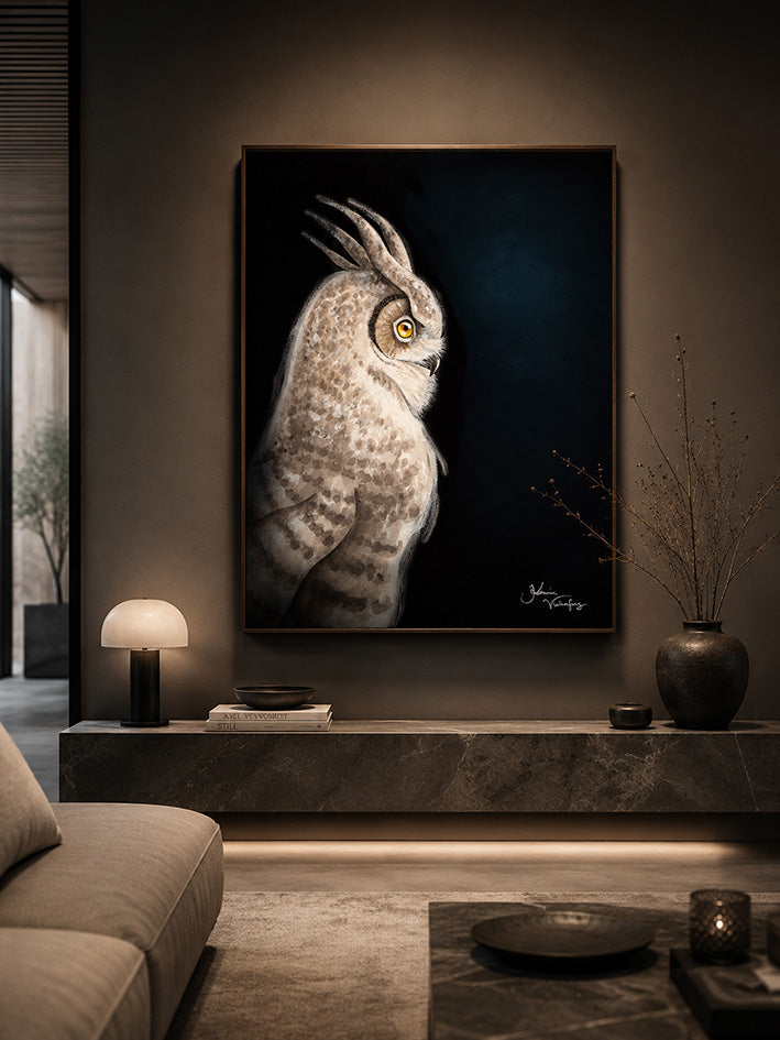 Nattuggla – Fine Art Print | Studio Vintrafors