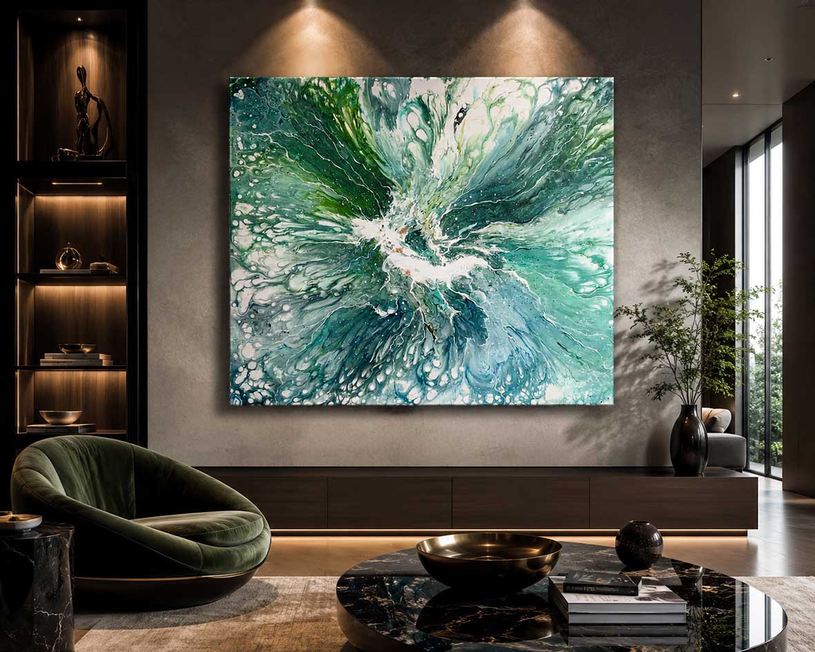 Universe – Exklusiv Originalkonst i Mixed Media | Studio Vintrafors