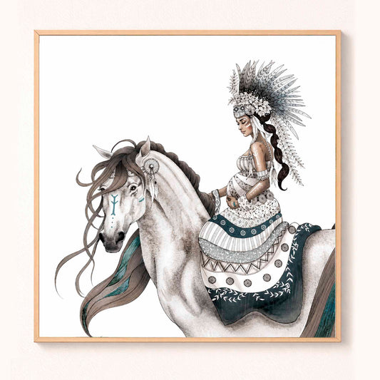 Vindryttaren — Fine Art Print | Vildmarkens systrar