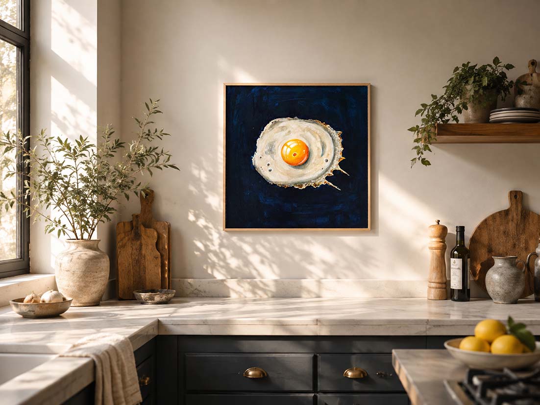 ORIGINALKONSTVERK: Söndagsbrunch 30x30 cm